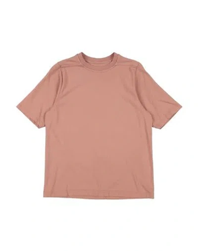 Rick Owens Babies'  Toddler Boy T-shirt Antique Rose Size 6 Cotton In Brown
