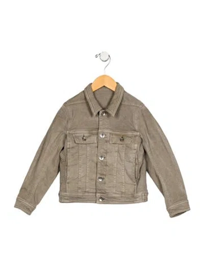 Pre-owned Rick Owens Babies' Toddler Boys' Denim Jacket In Neutral
