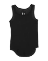 Rick Owens Babies'  Toddler Girl Tank Top Black Size 6 Cotton