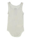 Rick Owens Babies'  Toddler Girl Tank Top Light Grey Size 6 Cotton