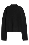 Rick Owens Tommy Alpaca & Wool Blend Sweater In Black
