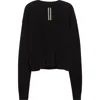 Rick Owens Eclipse Knit Sweater Black Knitwear Black In Black