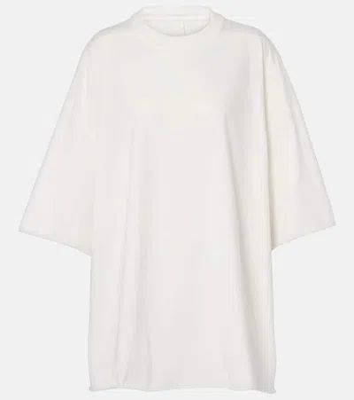 Rick Owens Tommy Cotton Jersey T-shirt In White