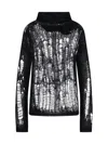 Rick Owens Spider Hoodie Sweaters And Cardigans Black