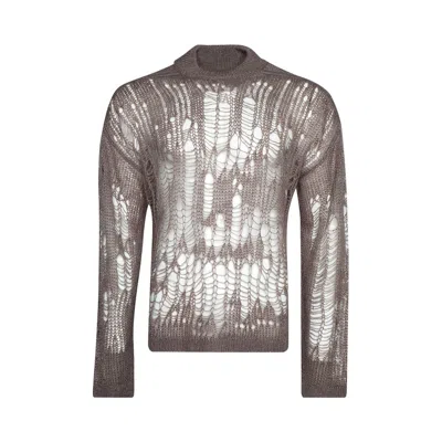 Pre-owned Rick Owens Tommy Lupetto 'dust' | Grey | Men's Size Xxl In Gray