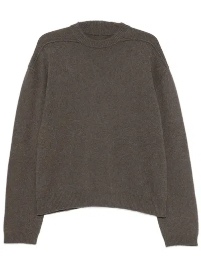 Rick Owens Tommy Lupetto Sweater In Gray