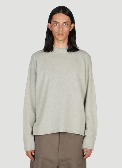 Rick Owens Tommy Lupetto Sweater In Gray