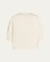 Rick Owens Tommy Oversized Blouse In Dinge