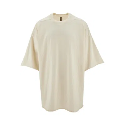 Rick Owens 'tommy' Oversized T-shirt In White