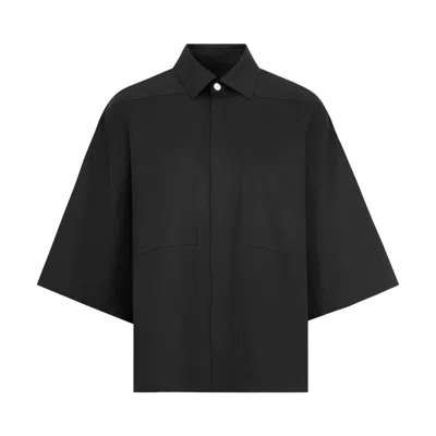 Pre-owned Rick Owens Tommy Shirt 'black' | Women's Size 40