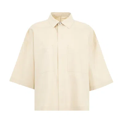 Pre-owned Rick Owens Tommy Shirt 'sand' | Brown | Women's Size 42