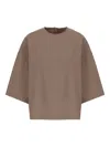 Rick Owens Tommy Short-sleeve T-shirt In Brown