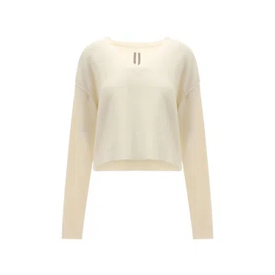 RICK OWENS TOMMY SWEATER IN WOMEN'S ALPACA