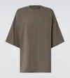 Rick Owens Tommy T Grey Oversized T-shirt In Cotton Man In Grey
