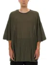 Rick Owens Short-sleeved T-shirt In Green