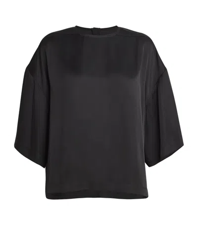 Rick Owens Tommy T-shirt In Black