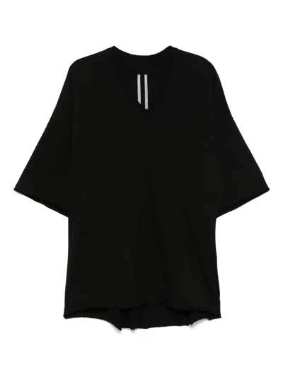 Rick Owens Tommy T-shirt In Black