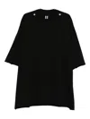 Rick Owens Tommy Oversize T-shirt In Black