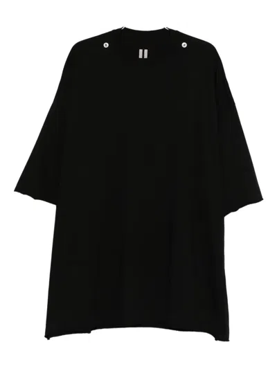 Rick Owens Tommy T-shirt In Black