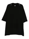 Rick Owens Tommy Oversize T-shirt In Black