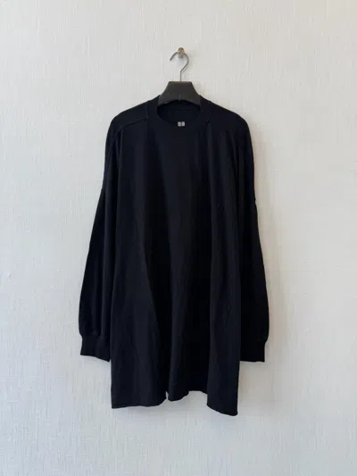 Rick Owens Tommy T-shirt In Black