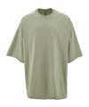 Rick Owens Tommy T Cotton Jersey T-shirt In Gray