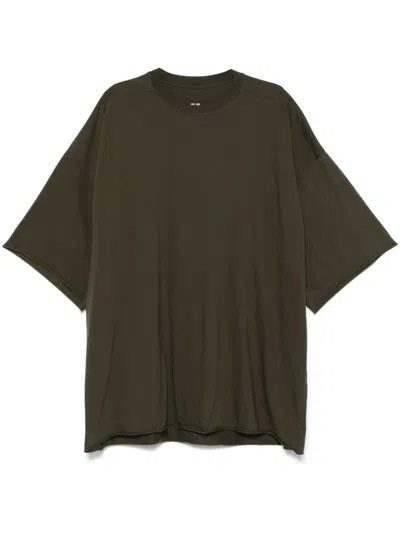 Rick Owens Tommy T-shirt In Green