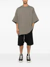 Rick Owens Tommy T-shirt In Grey