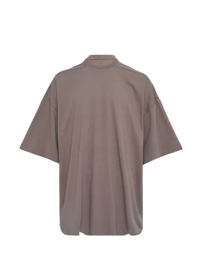 Rick Owens Tommy T-shirt In Neutral