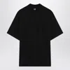 Rick Owens Black Cotton Tommy T T-shirt