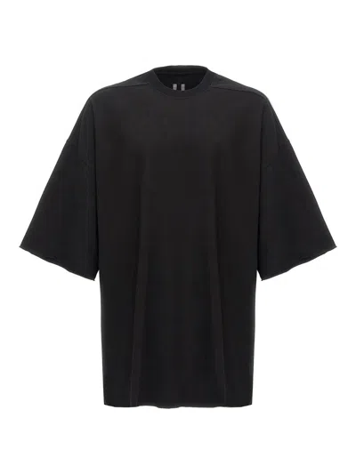 Rick Owens Tommy T Oversized Cotton-jersey T-shirt In Black