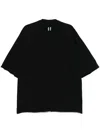 Rick Owens Black Hollywood Brad T-shirt In Black