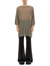 Rick Owens T-shirt Tommy T In Dove