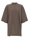 Rick Owens Tommy T T-shirt Gray In Gray