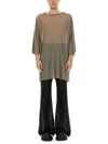 Rick Owens T-shirt Tommy T In Grey