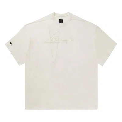 Pre-owned Rick Owens Tommy Tee 'natural' | Tan | Men's Size L
