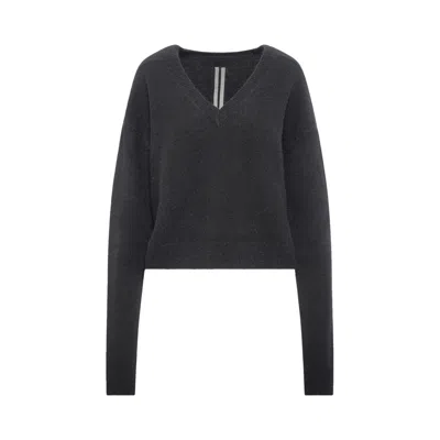 Pre-owned Rick Owens Tommy V Neck 'black' | Women's Size L