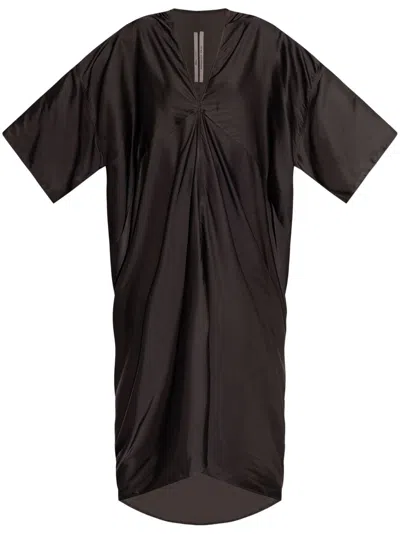 Rick Owens Tommykite Gown In Black