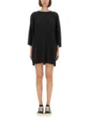 Rick Owens Tommy T Cotton Jersey T-shirt In Black