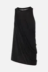 Rick Owens Tank Tops In Black