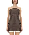 Rick Owens Top In Brown