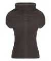 Rick Owens Sl Crater Knitted Top