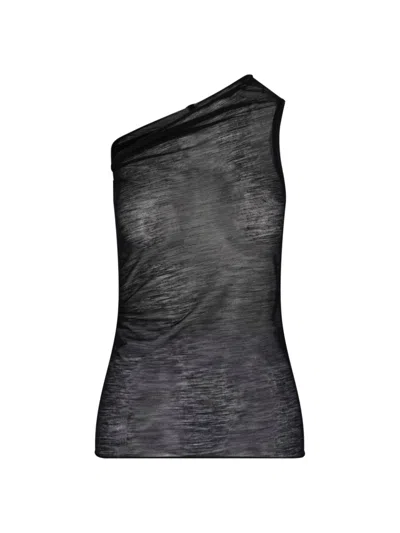 Rick Owens Top "athena" In Black