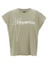 Rick Owens Champion X Owens Crew Neck Graphic Top