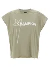 Rick Owens Champion X Owens Crew Neck Graphic Top