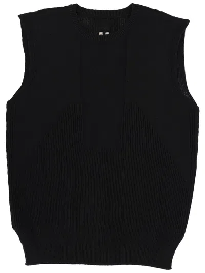Rick Owens Top In Maglia In Black