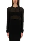 Rick Owens Top Lido In Black