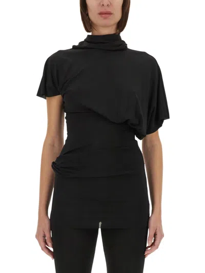 Rick Owens Top Lilith In Black