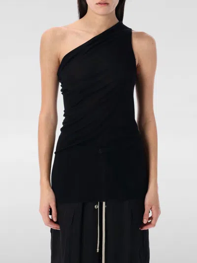 RICK OWENS TOP RICK OWENS WOMAN COLOR BLACK,G60911002