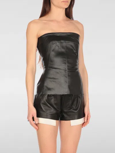 RICK OWENS TOP RICK OWENS WOMAN COLOR BLACK,G76196002